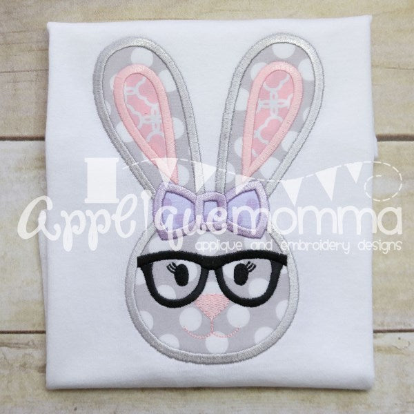 Mrs. Easter Bunny Applique
