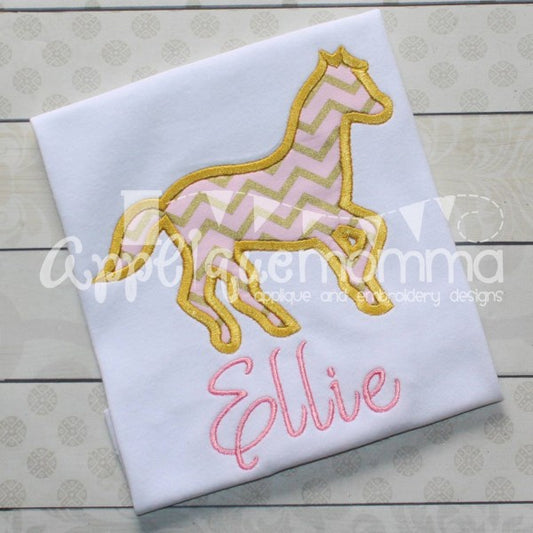 Horse Applique Design