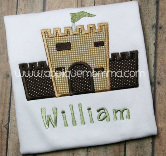 Sand Castle Applique