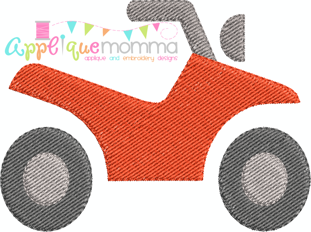 ATV Mini Embroidery Design