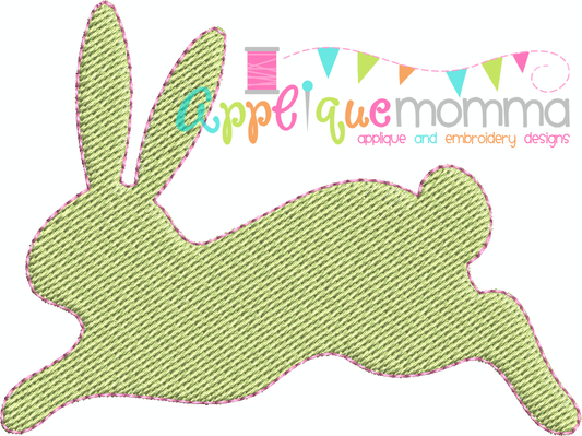Bunny 2 Embroidery Design