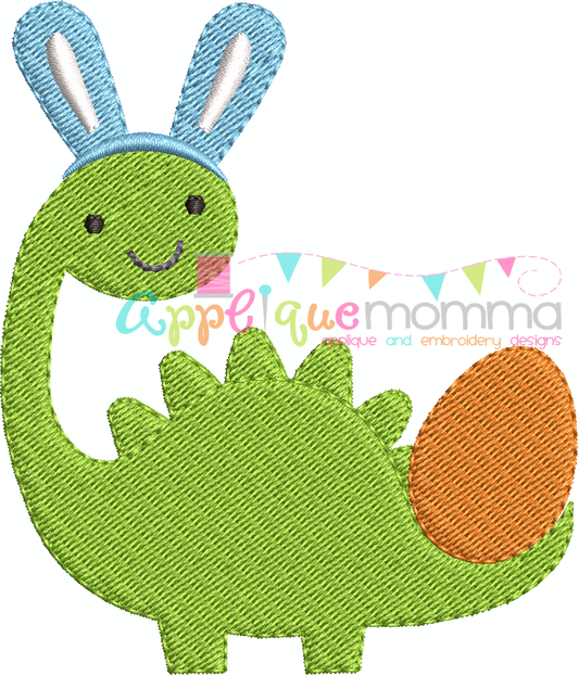 Easter Dinosaur Mini Embroidery Design