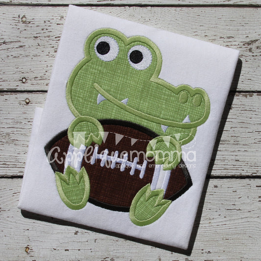 Football Gator Applique