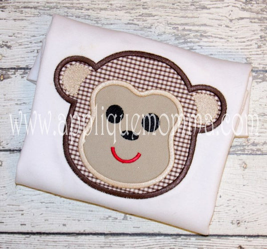 Monkey 2 Applique Design