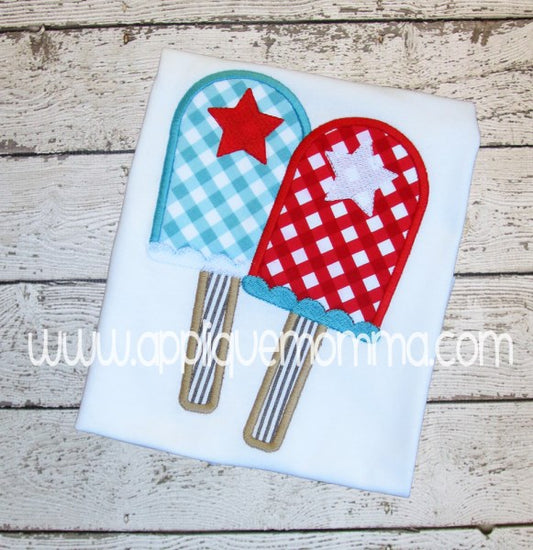 Popsicles Applique