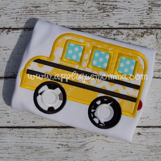 School Bus 2 Applique