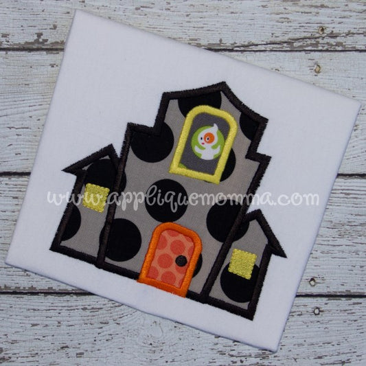 Haunted House Applique