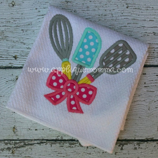 Kitchen Utensils Applique