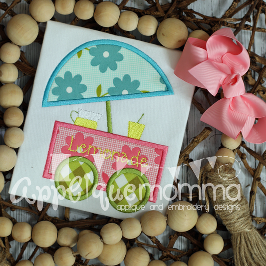 Lemonade Stand Applique